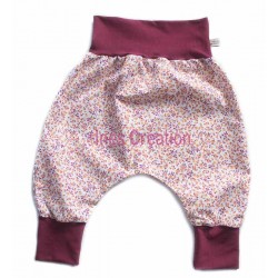 Sarouel Elénie évolutif bébé enfant en coton Oeko-Tex