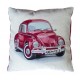 Housse de coussin Coccinelle Rouge