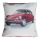 Cushion cover red DS Citroën
