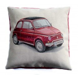 Housse de coussin Fiat 500