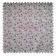 Cotton fabric sold by metre Lilac Mint/Pink Oeko-tex