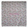 Cotton fabric sold by metre Lilac Mint/Pink Oeko-tex