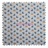 Tissu coton vendu au mètre Sasaki Lin/Marine Oeko-tex
