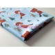 Coupon de tissu Panda 50x48 cm 100% coton