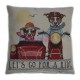 Cushion cover elegant cat