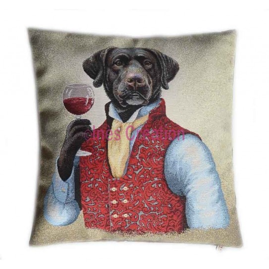 Housse de coussin Labrador