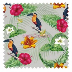 Toucan Hibiscus Jungle