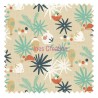 Cotton fabric Pottery Oeko-Tex sold by metre