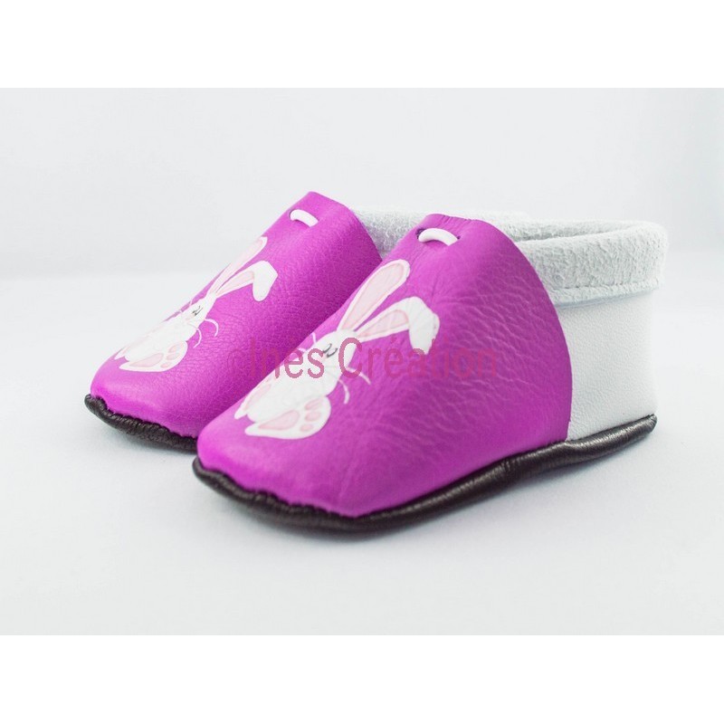 Chaussons bébé cuir souple valentin la formule 1 – Tichoups.