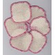 Lingettes Lavables en coton 100% biologique 