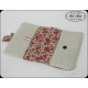 Portefeuille/Porte-cartes Coton Lin Beige