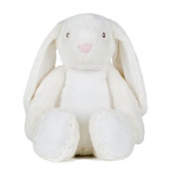 Peluche Lapin zippée à broder 