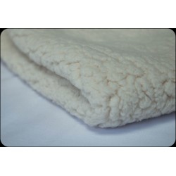 Fabric Coupon doublure Sherpa 50x50 cm imitation mouton