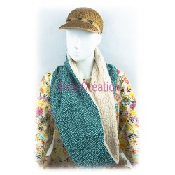 French Tube scarf in Sherpa Collection Stili